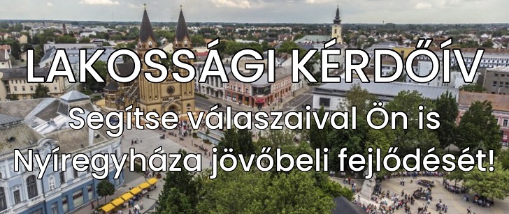 Várják a lakosság véleményét Nyíregyházán 