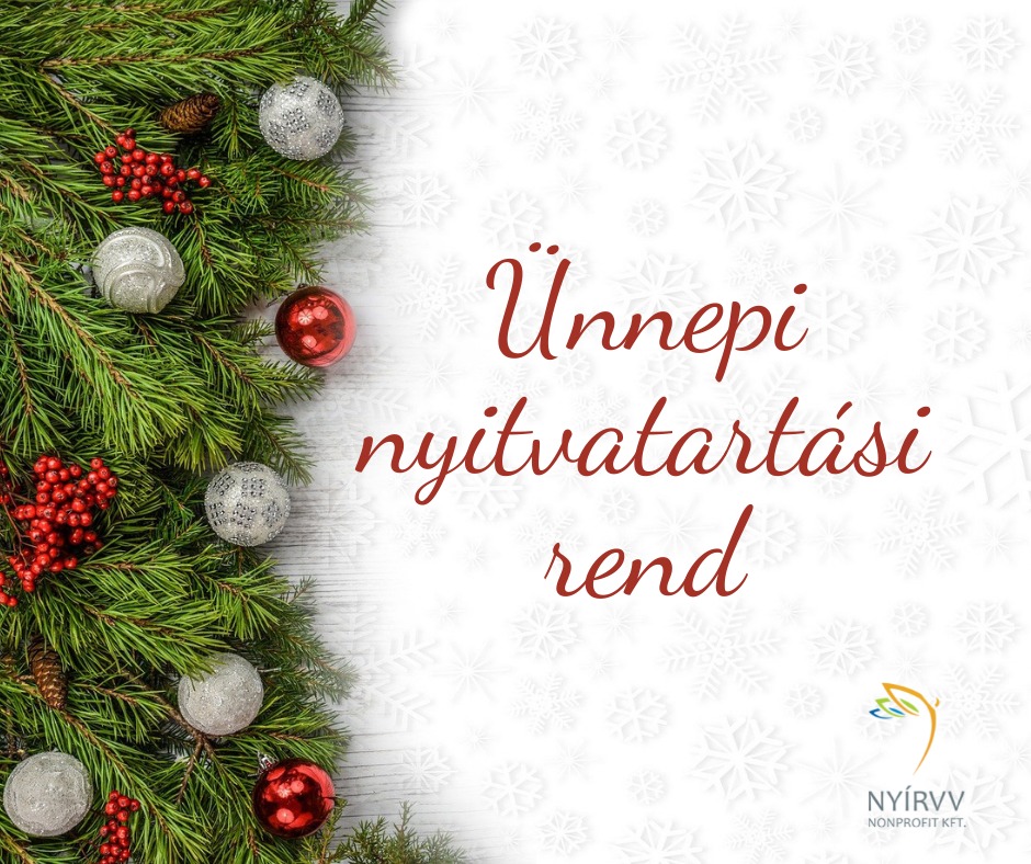 Ingyenes lesz a parkolás Nyíregyházán december 23-tól