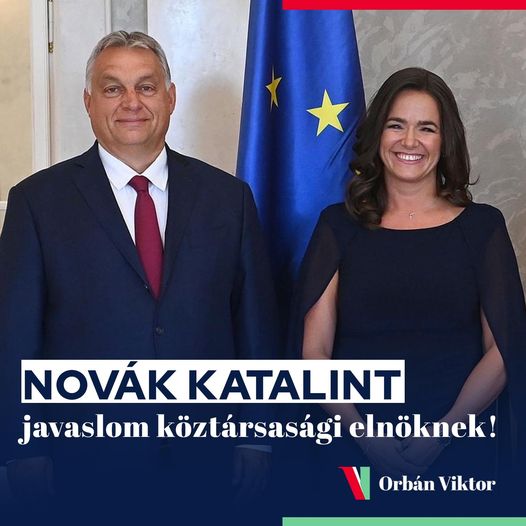 Novák Katalint jelöli államfőnek a Fidesz