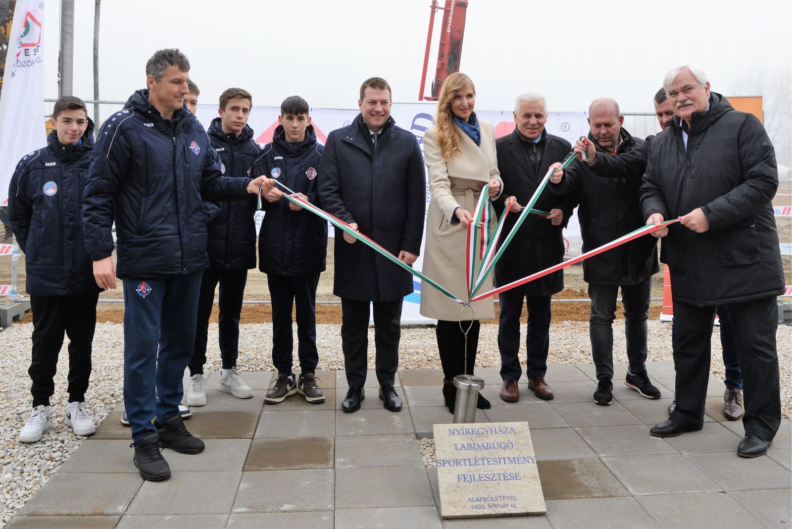 Letették az új nyíregyházi stadion alapkövét