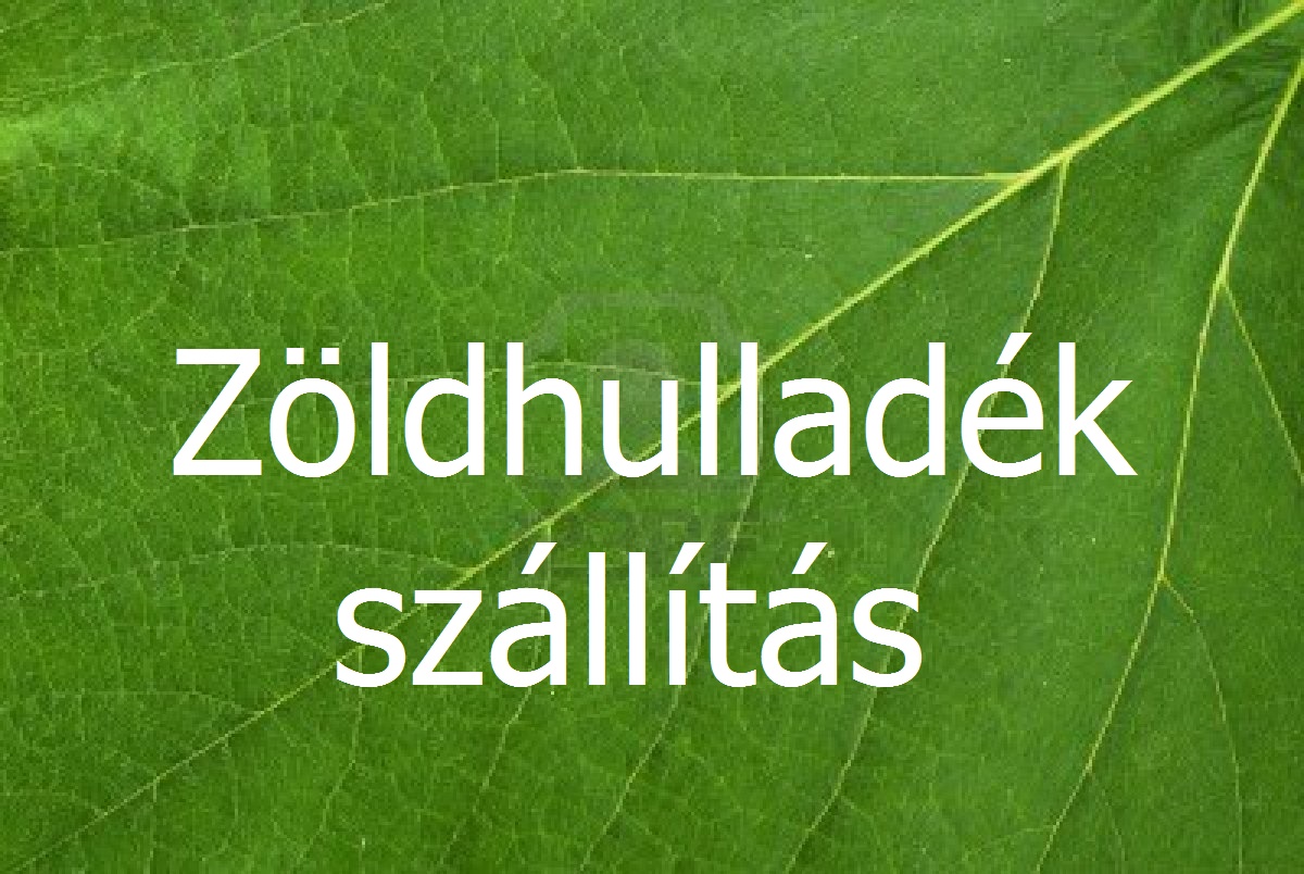 Indul a zöldhulladék-szállítás