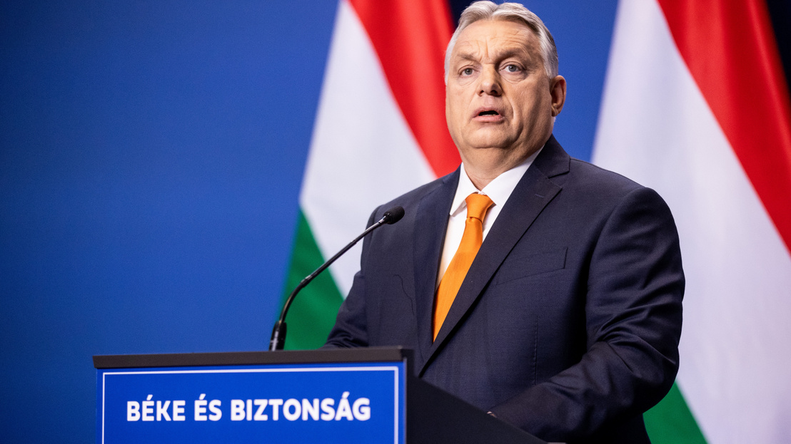 Nemzetközi sajtótájékoztatót tartott Orbán Viktor