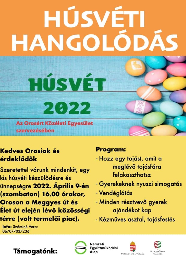 Húsvétra hangolódás Oroson