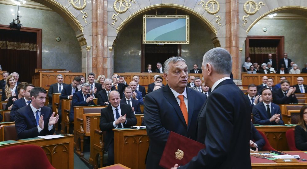 Újra miniszterelnökké választotta Orbán Viktort az Országgyűlés 