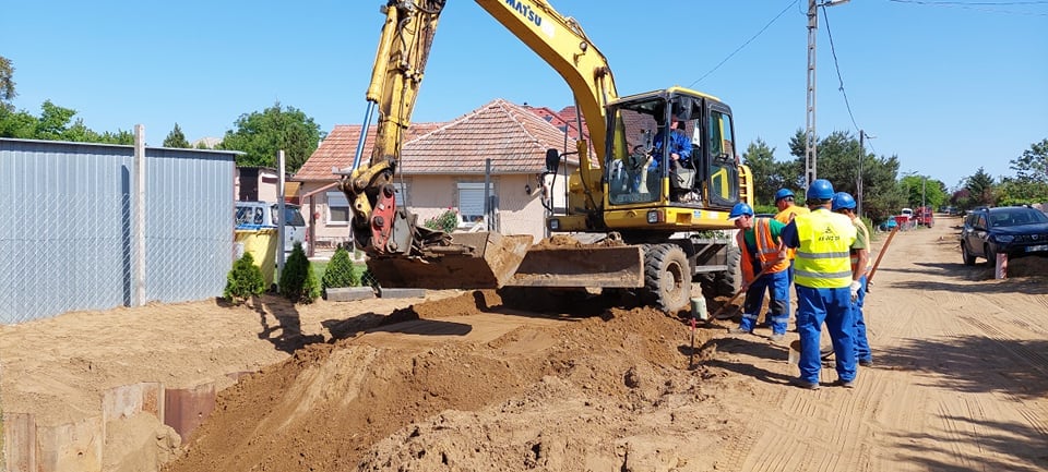 Folytatódik a belterületi csapadékvíz-elvezető rendszer fejlesztése