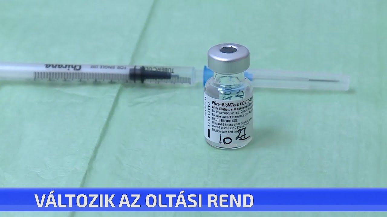 Júliustól változik az oltási rend