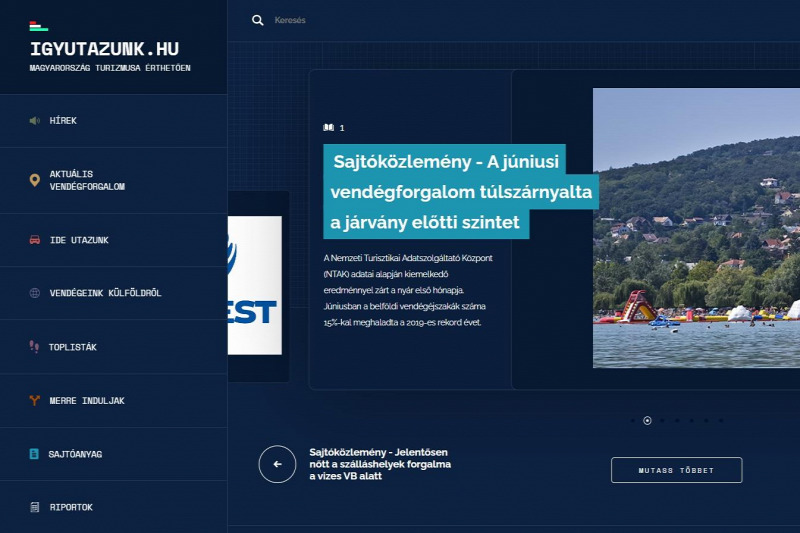 A turisztikai ügynökség új információs portált indít