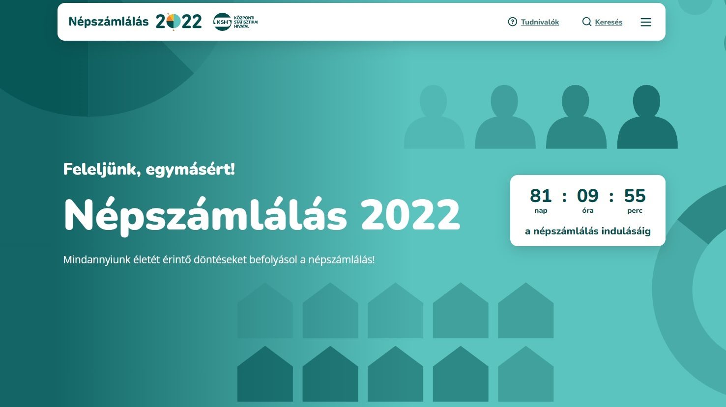 Elindult a nepszamlalas2022.hu oldal