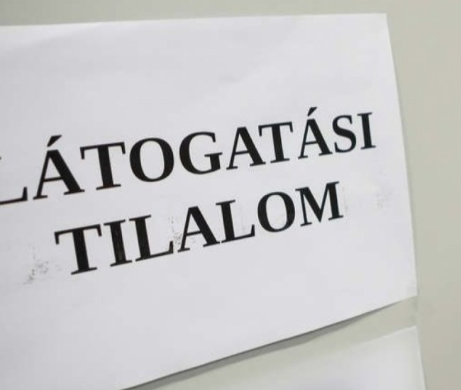 Látogatási tilalom lépett életbe Mátészalkán