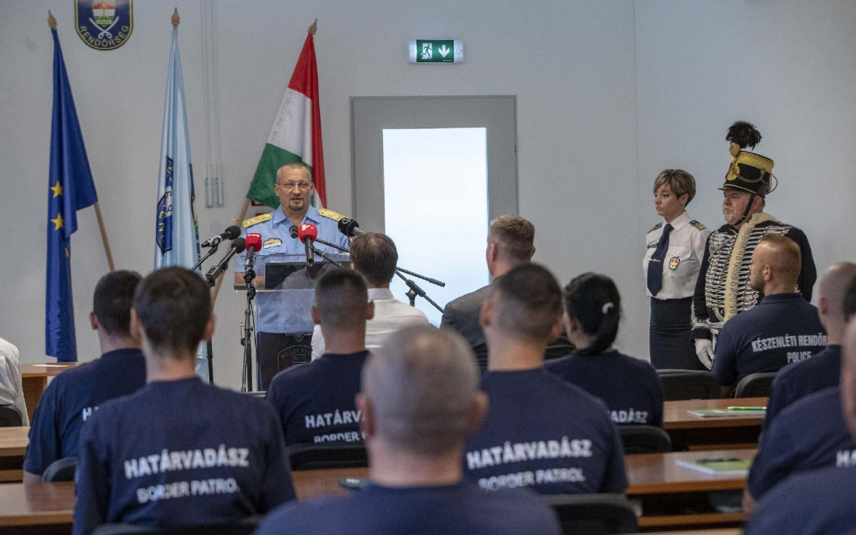 Megkezdődött a szerződéses határvadászok képzése Nyírbátorban