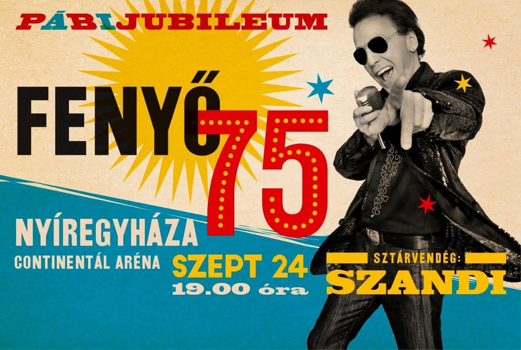 Fenyő 75 - koncert a nyíregyházi Continentál Arénában