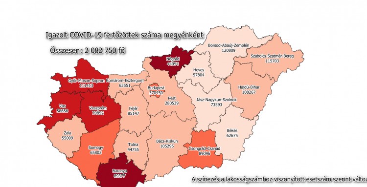 Tizennégy koronavírusos szorult gépi lélegeztetésre