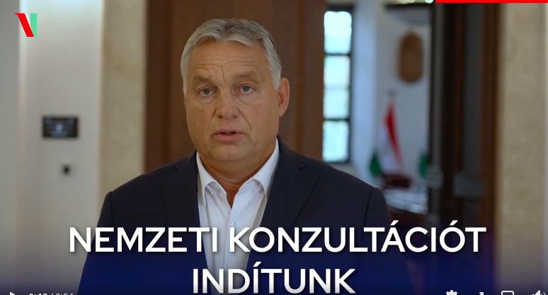 Nemzeti konzultációt indít a kormány a szankciókról