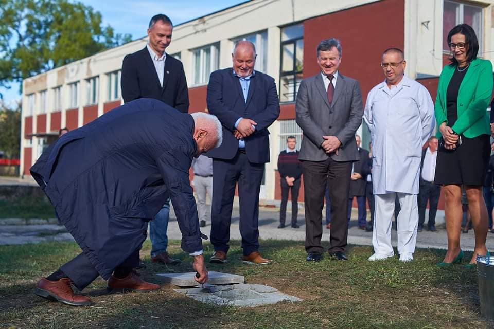 Már épül a nővérszálló a nyíregyházi kórház területén