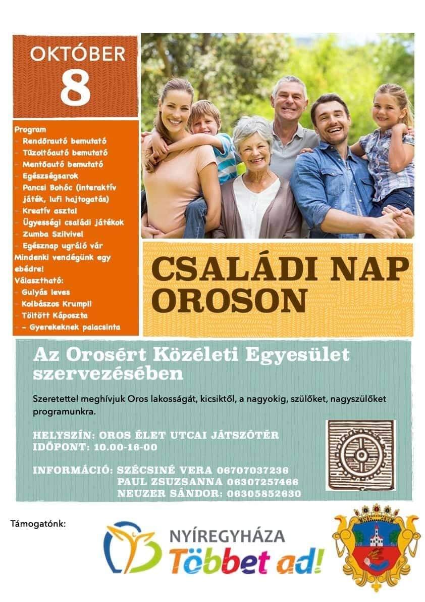 Családi nap Oroson