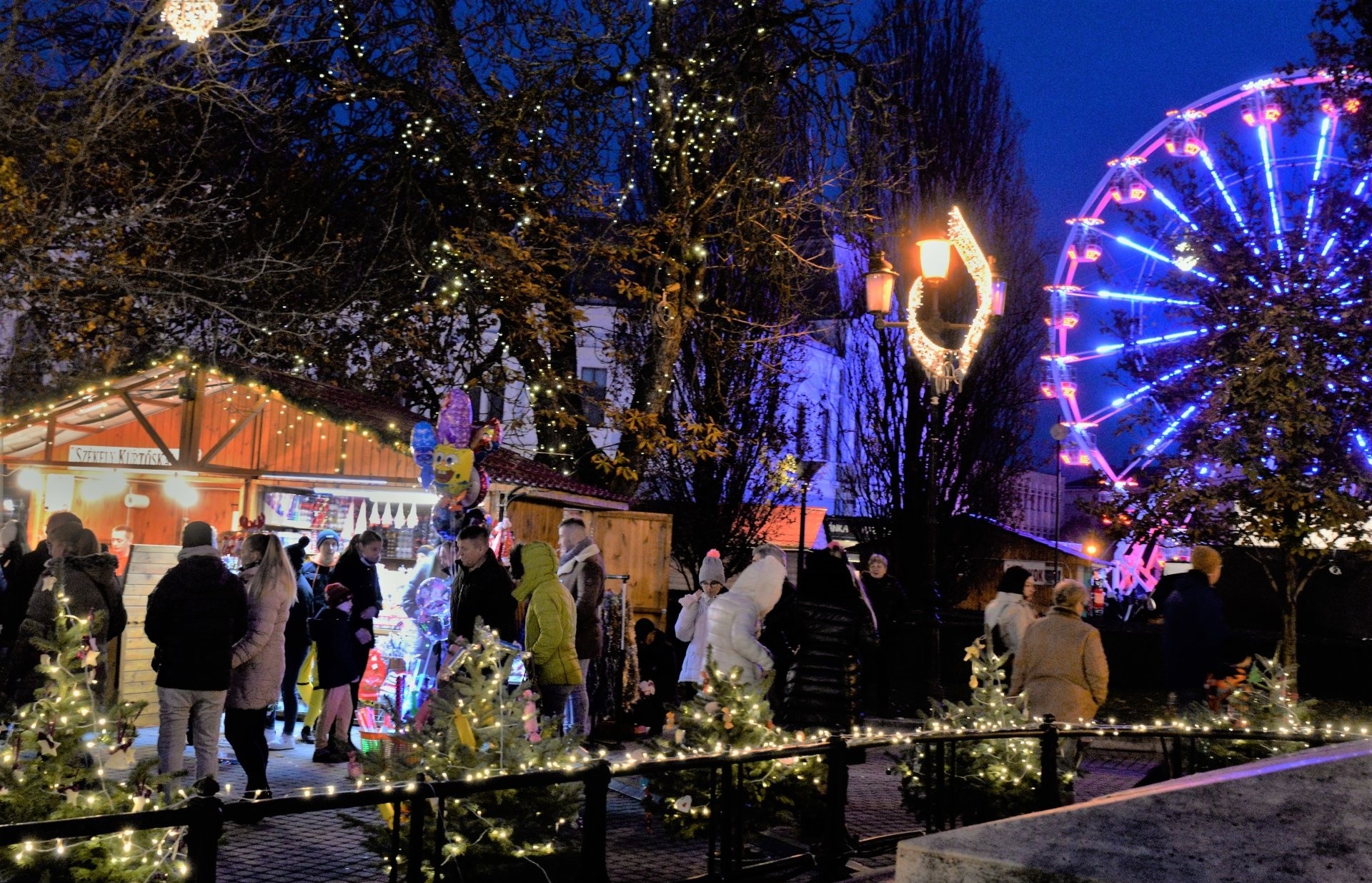 Szilveszterkor is nyitva lesz az Adventi forgatag Nyíregyházán