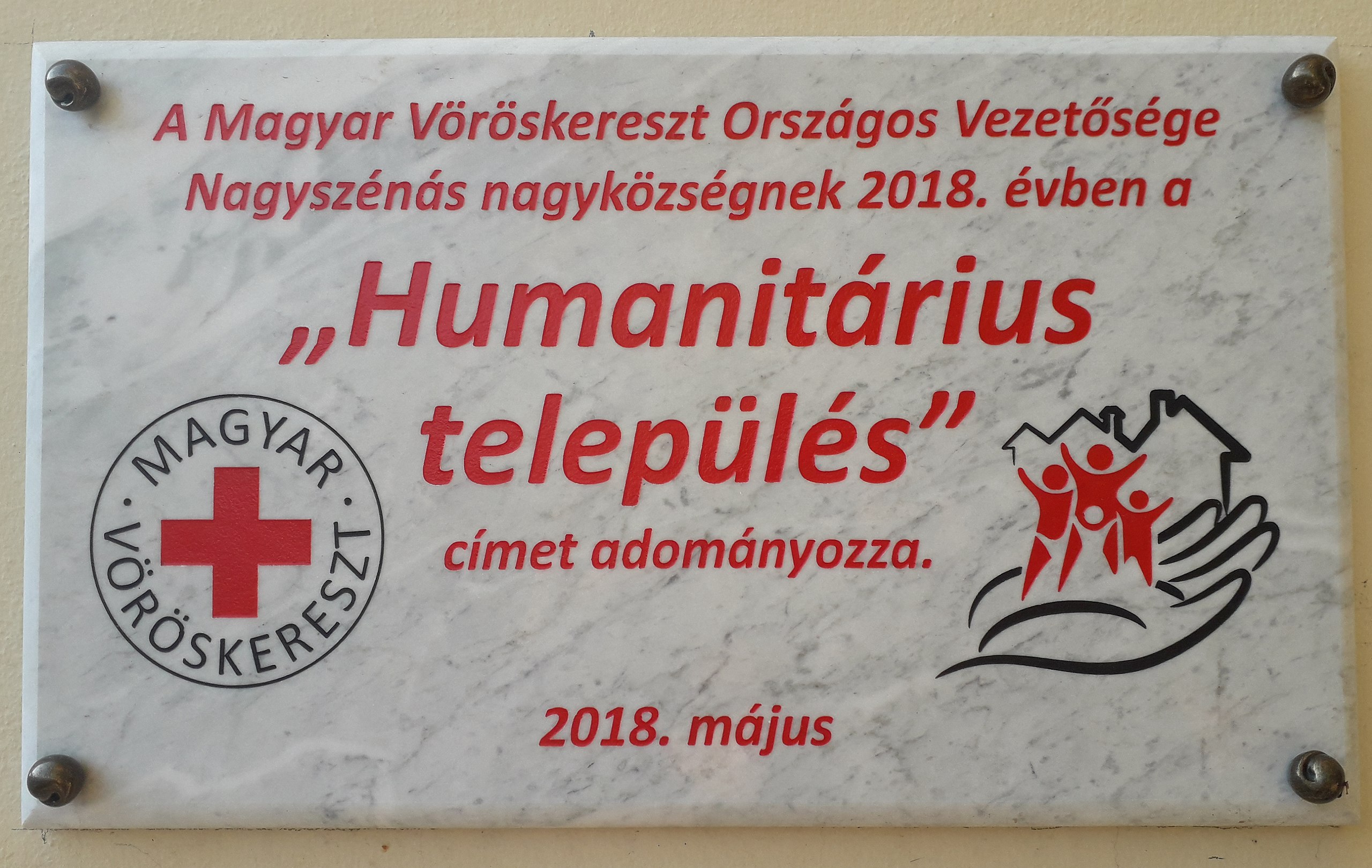 Humanitárius Település címre írt ki pályázatot a Magyar Vöröskereszt.