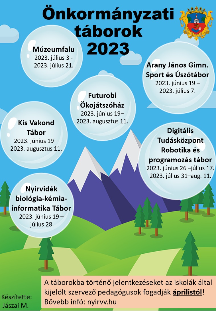 Hamarosan indul a jelentkezés a nyári önkormányzati táborokba