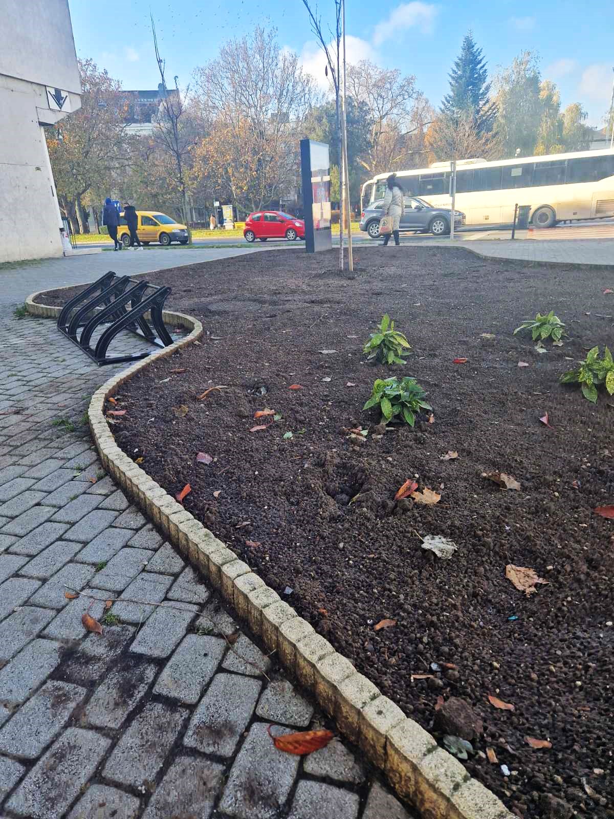 Elkészült a Zrínyi Ilona úti sávház zöldfelületének park rekonstrukciója.