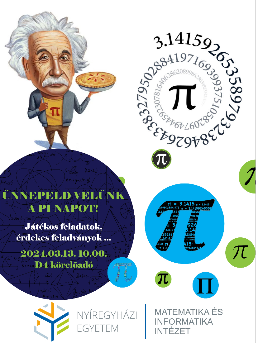 Pí-nap, a matematika ünnepe a Nyíregyházi Egyetemen