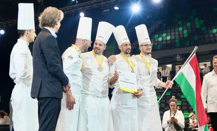 Nyíregyházi séf vezetésével jutott a Magyar csapat Bocuse d’Or döntőjébe