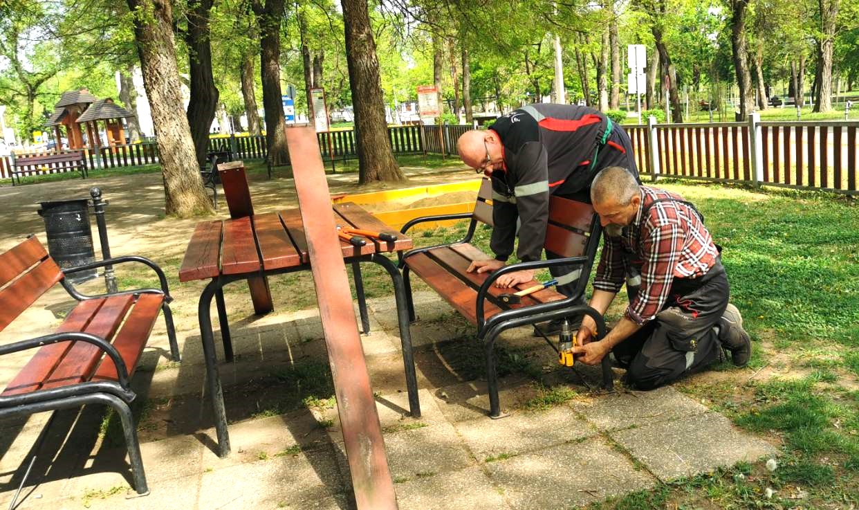 Befejeződött a Blaha Lujza sétány játszóterének felújítása