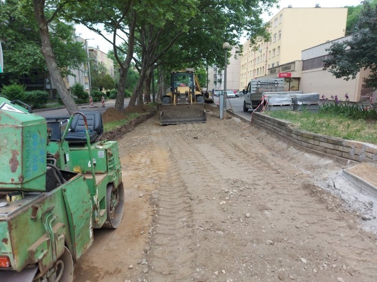 Nyíregyházán folytatódik az Ószőlő utca felújítása.