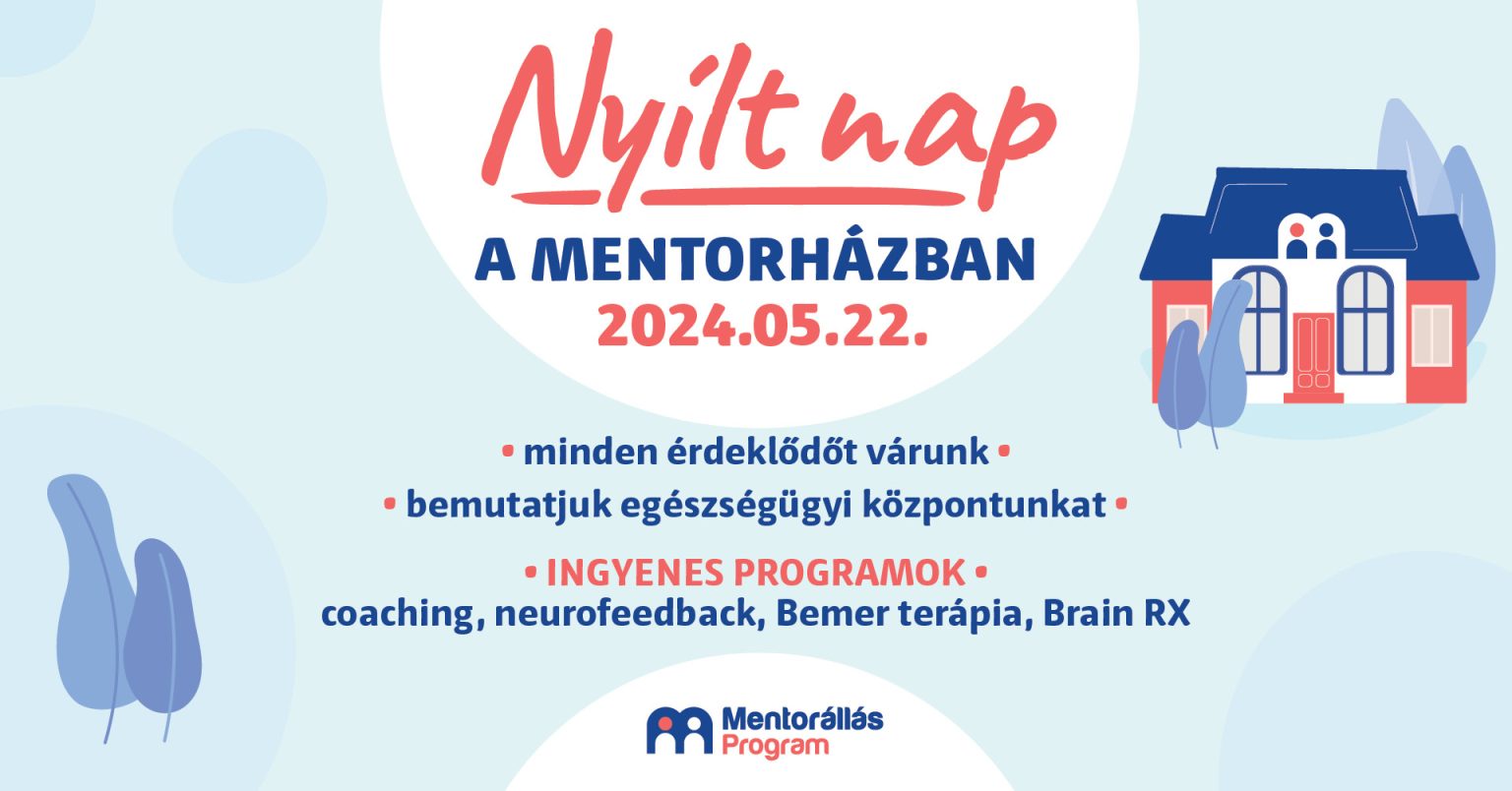 Szerdán nyílt nap lesz a Mentorházban