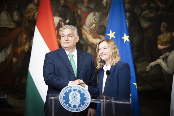 Róma támogatja Budapest uniós elnökségi programjának prioritásait