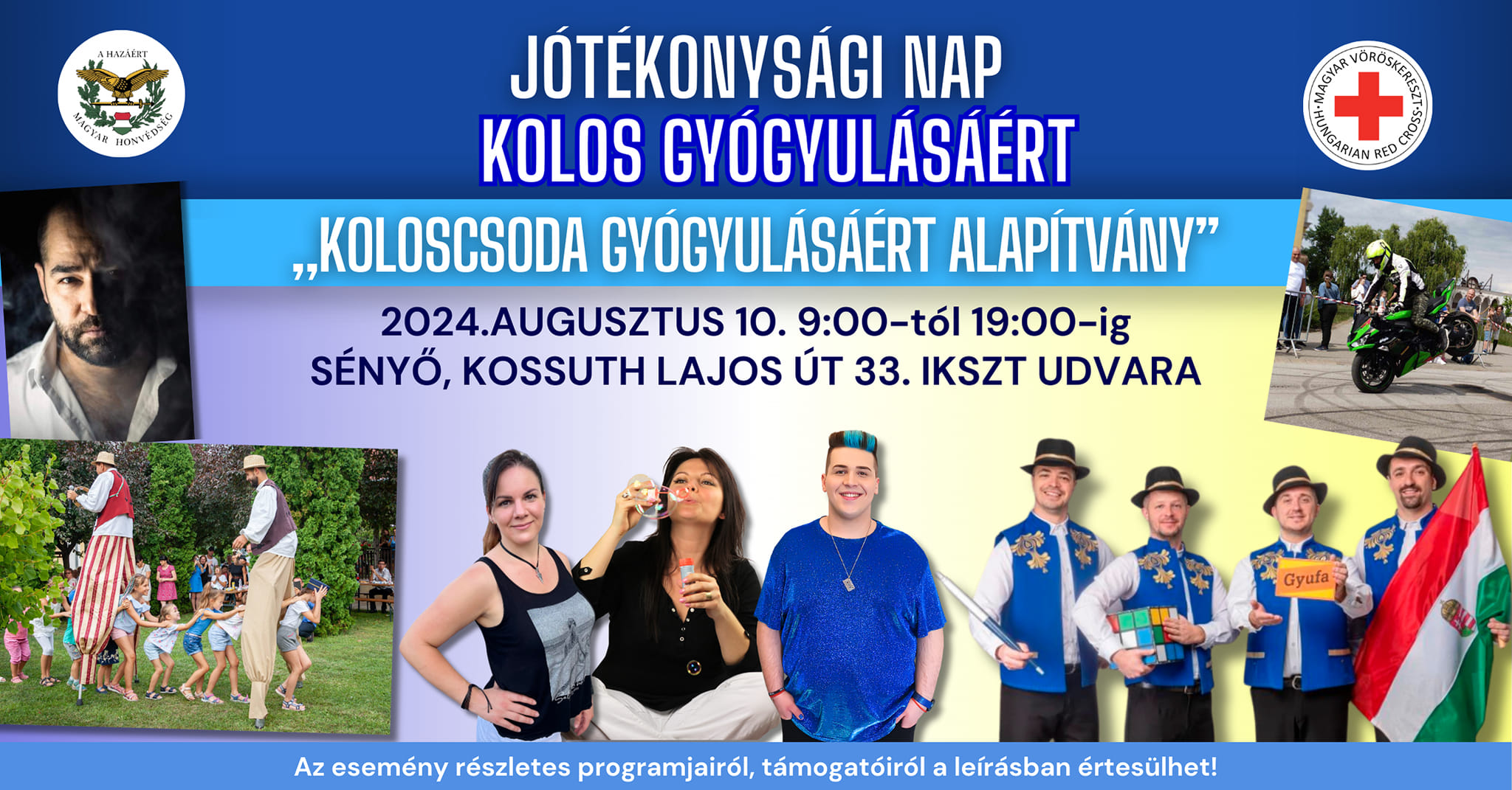 Jótékonysági nap lesz Kardos Kolos gyógyulásáért