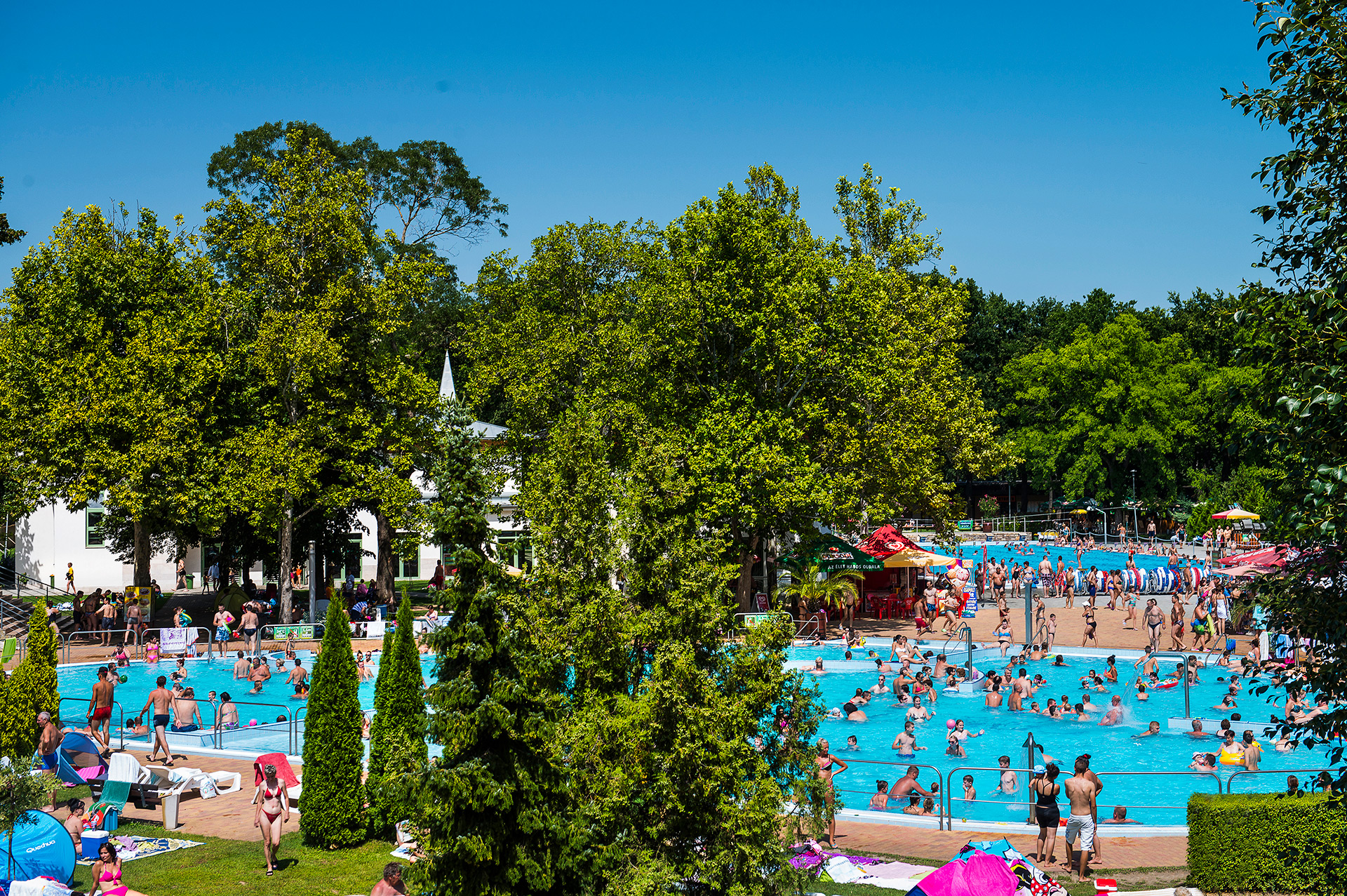 Szezonzárás a Park fürdőben