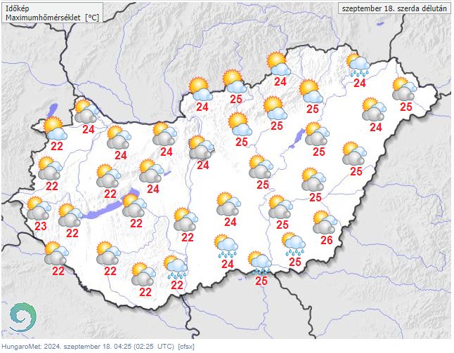 Tovább emelkedik a hőmérséklet és többórás napsütés várható 