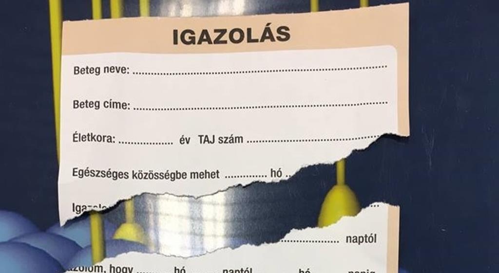 Véget ért a papíralapú orvosi igazolások kora