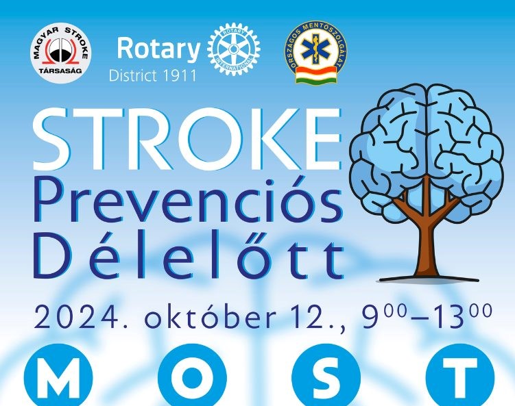 Stroke Prevenciós Délelőttöt szervez a Rotary Club Nyírség