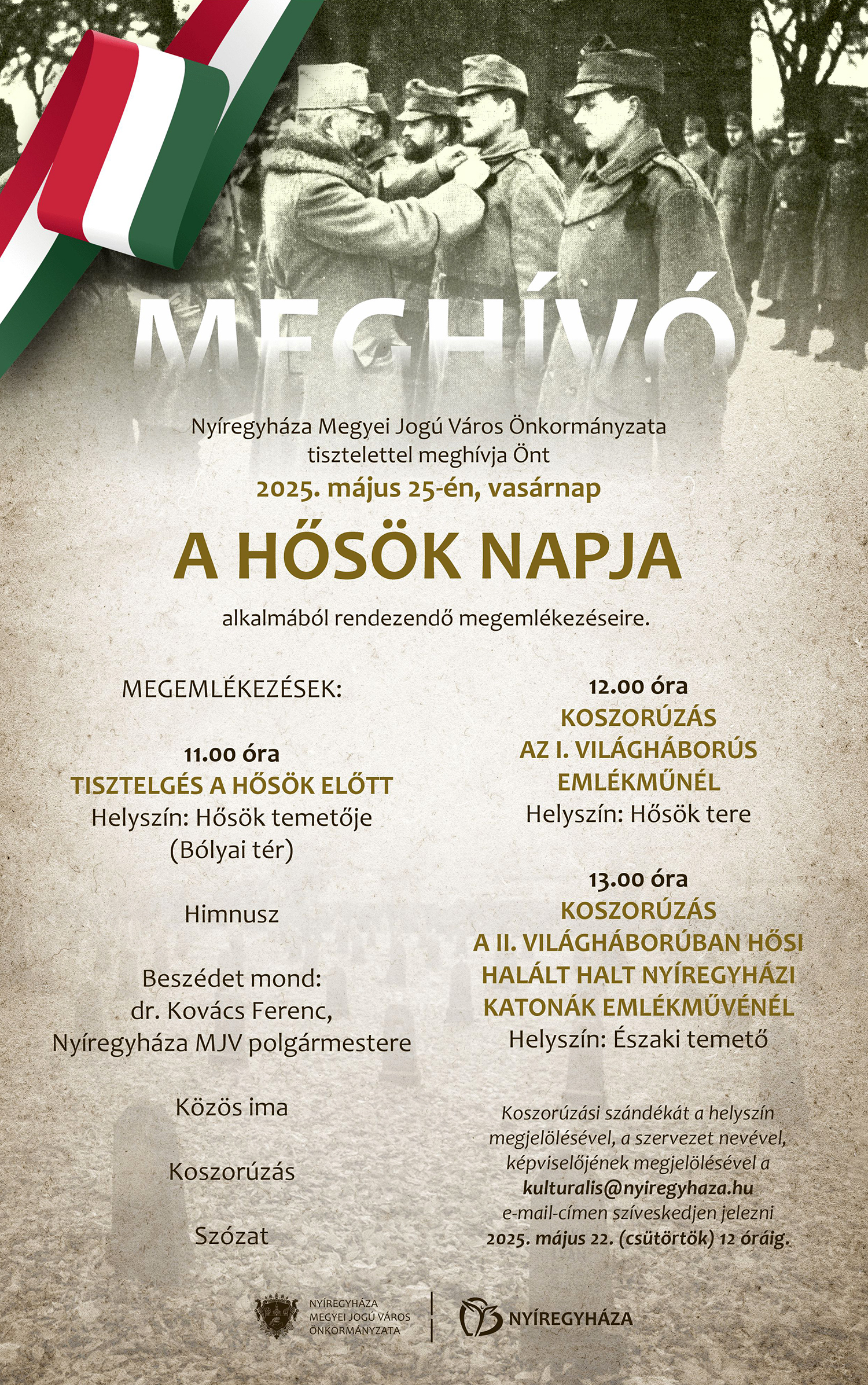 A hősökre emlékeznek