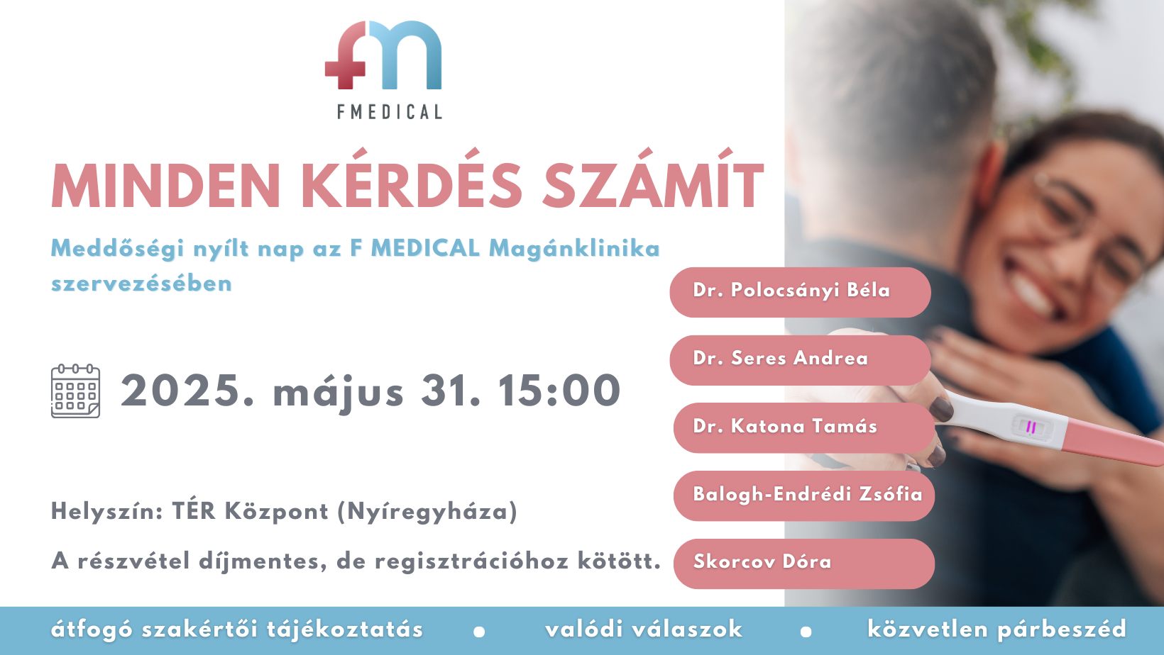 Meddőségi nyílt nap lesz Nyíregyházán