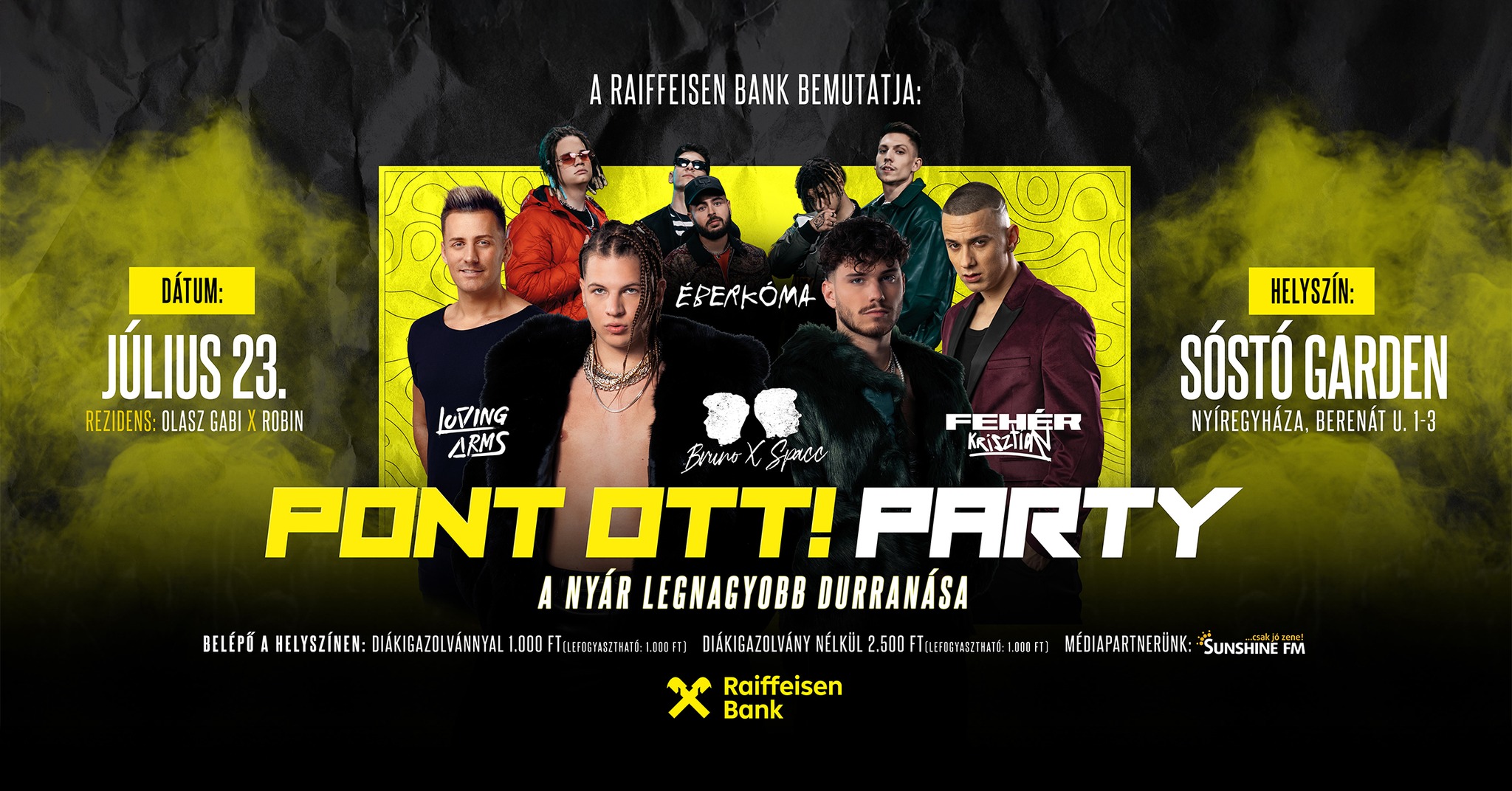 Idén is lesz országos pontváró Pont Ott! Party Nyíregyházán