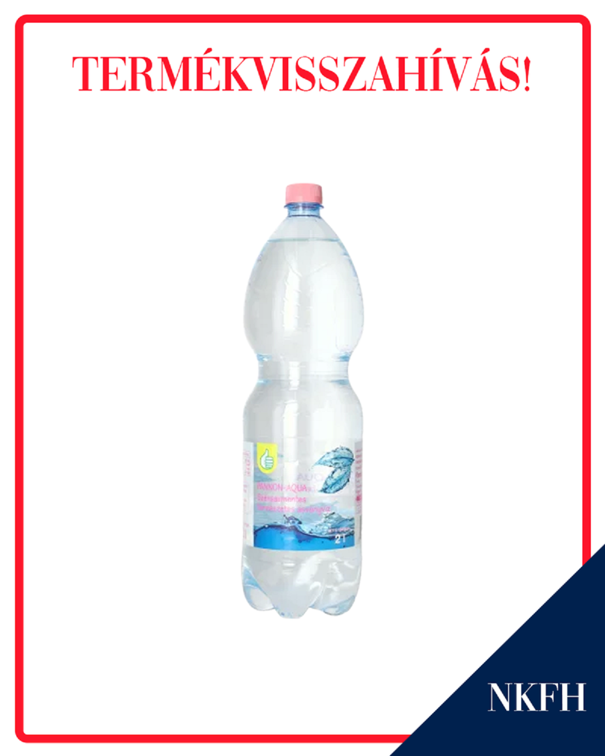 Visszahívtak egy ásványvízterméket az Auchan áruházakból!