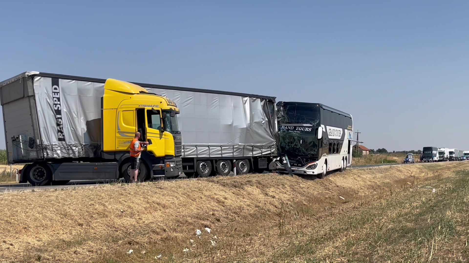 Nyolc diák sérült meg a szabadkai buszbalesetben