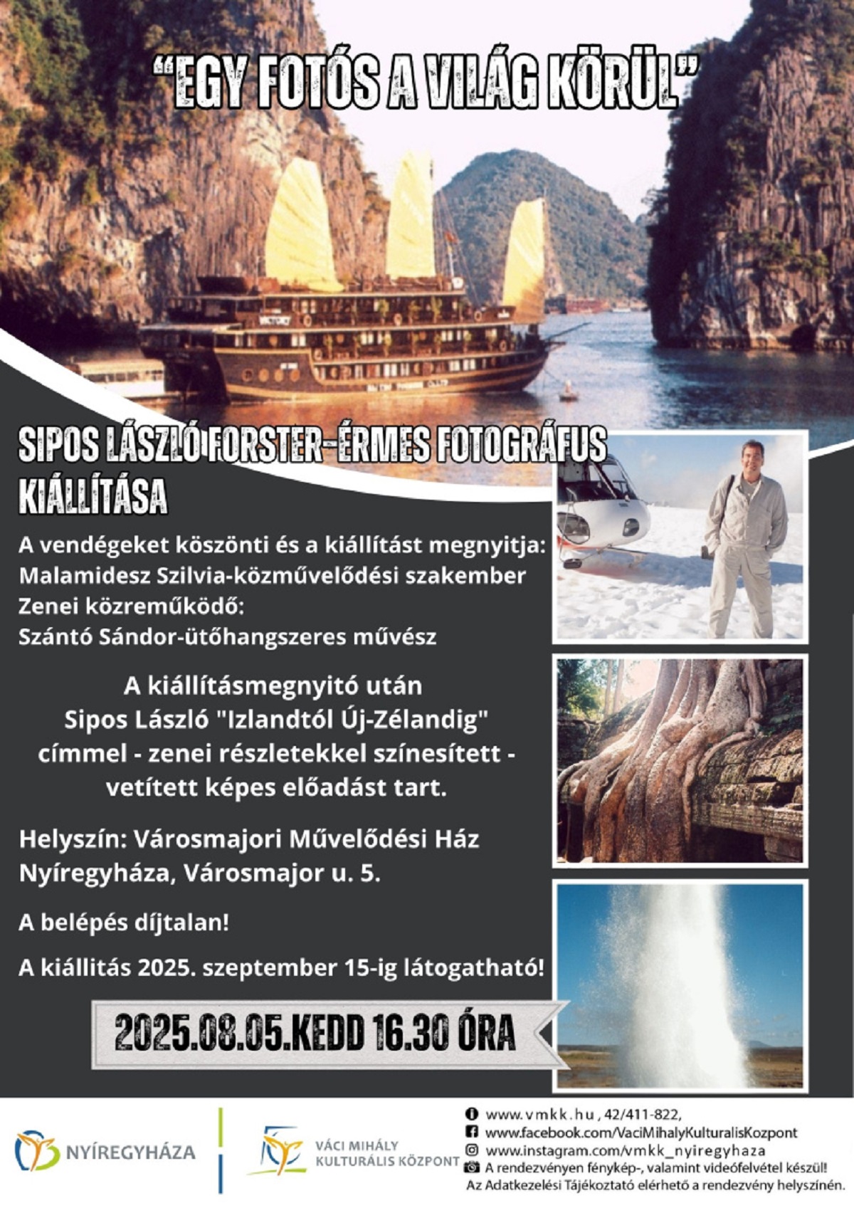 Képes világkörüli utazás Nyíregyházán