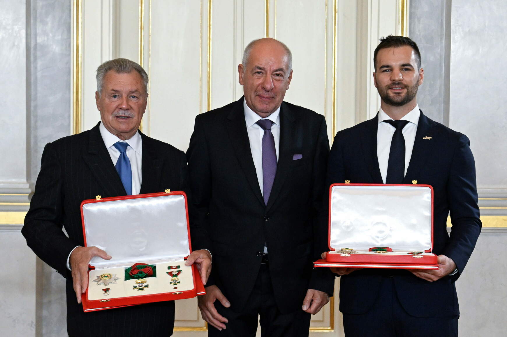 Farkas Bertalan és Kapu Tibor kapta a Magyar Szent István Rendet