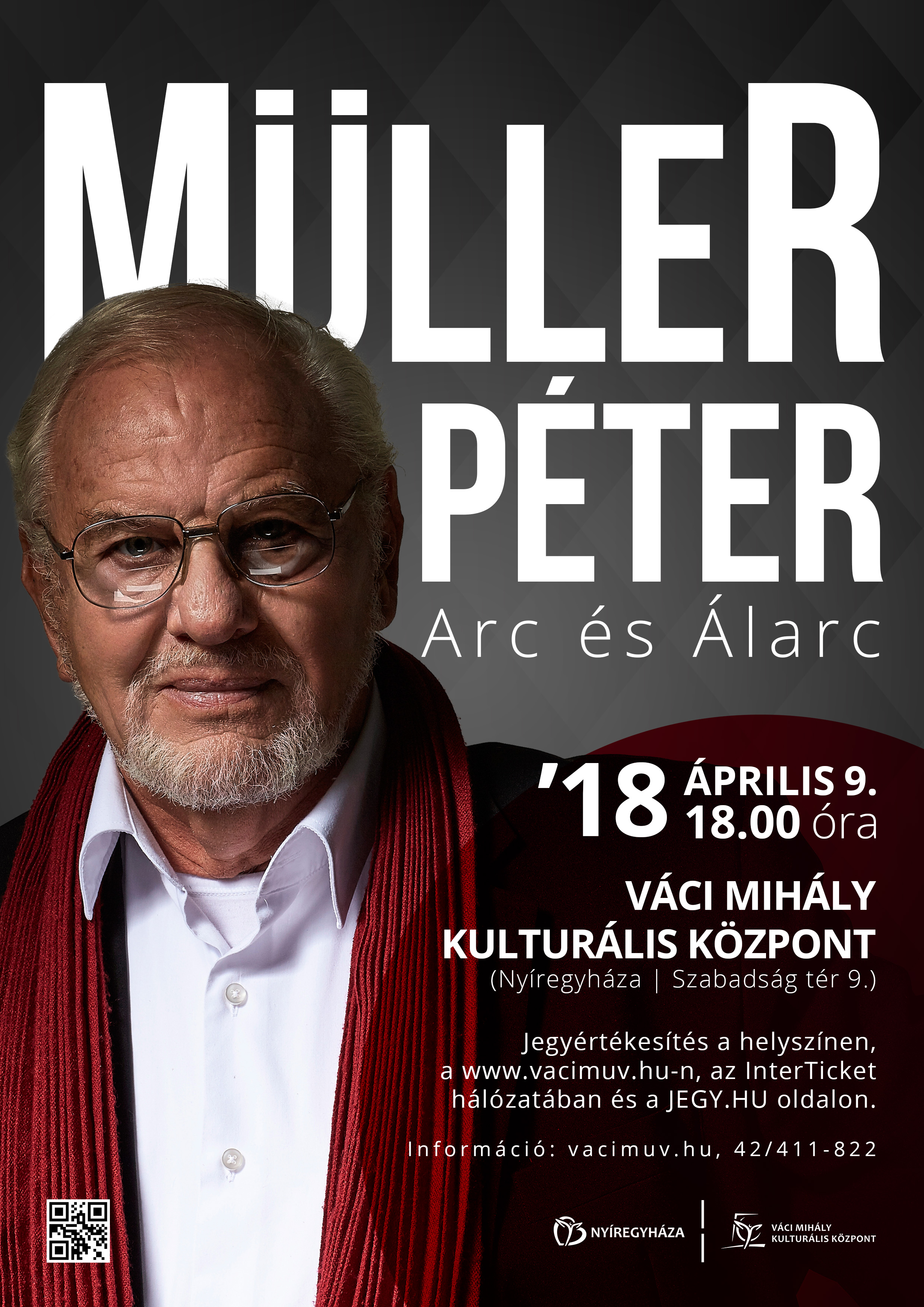 Arc és álarc - Müller Péter előadása