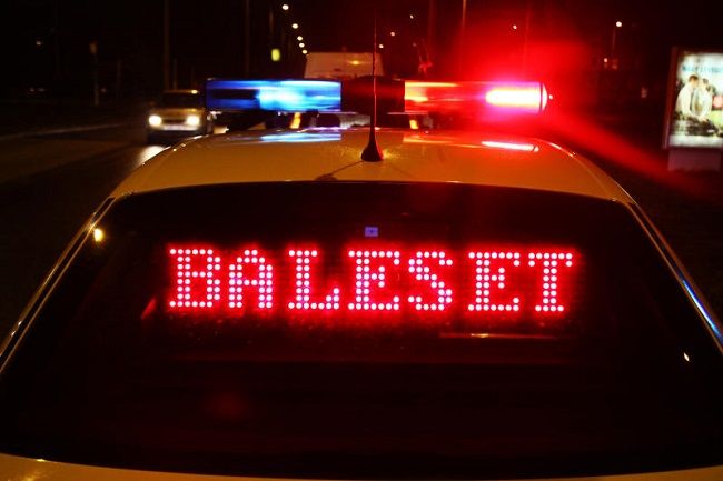 Baleset Pócspetri közelében
