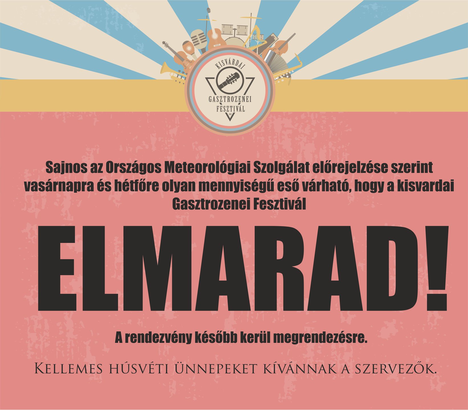 Elmarad a kisvárdai Gasztrozenei Fesztivál