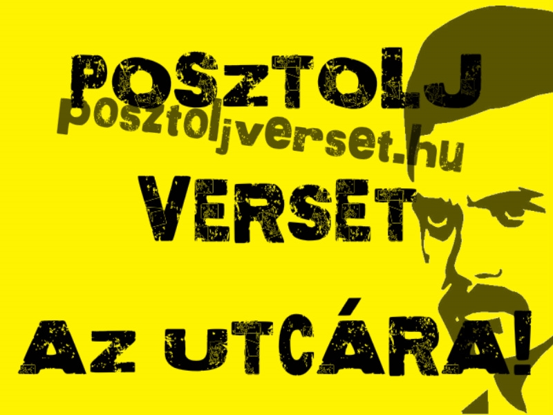 Posztolj verset az utcára