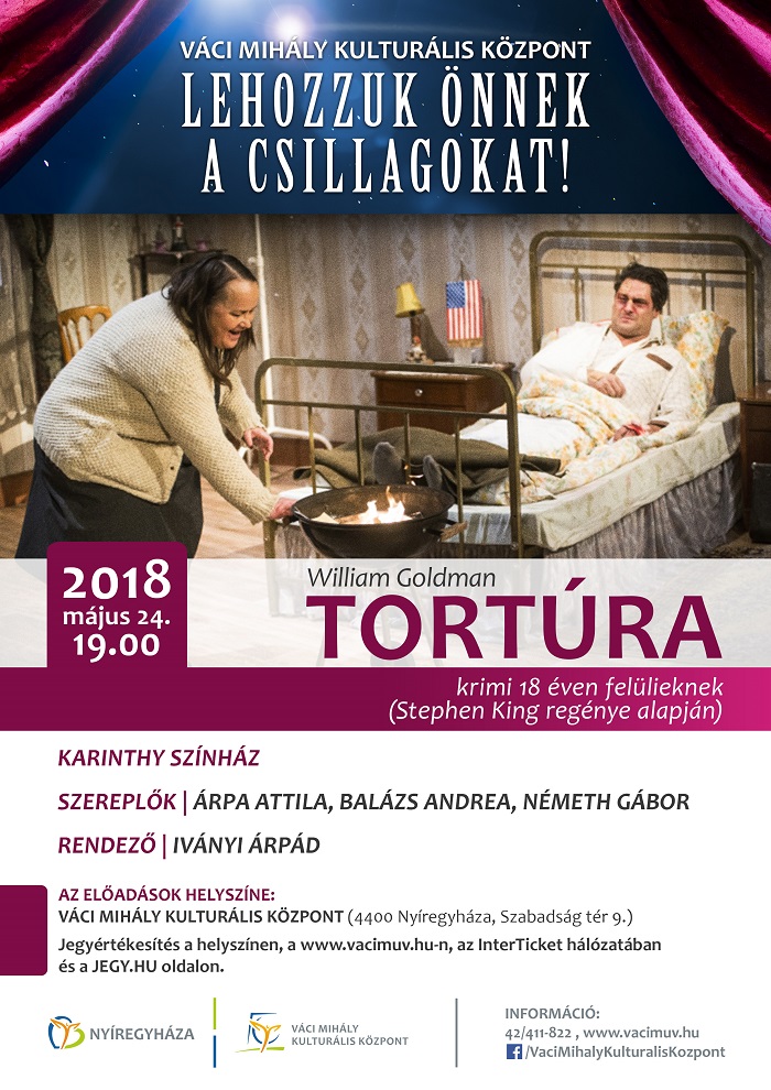 Tortúra a Váci Mihály Kulturális Központban