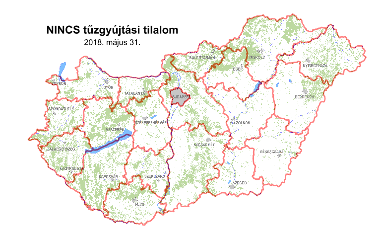 Rugalmasabbá vált a tűzgyújtás tilalmi rendszer Magyarországon