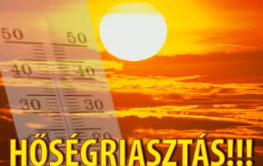 Meghosszabbították a hőségriasztást