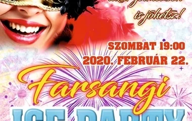 Farsangi Ice Party a nyíregyházi jégpályán