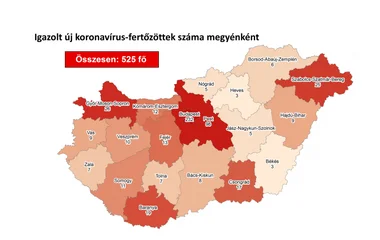 Már részletes adatokat is találunk a koronavírus tájékoztató oldalán